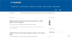 Desktop Screenshot of blogbookmark.com