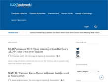 Tablet Screenshot of blogbookmark.com